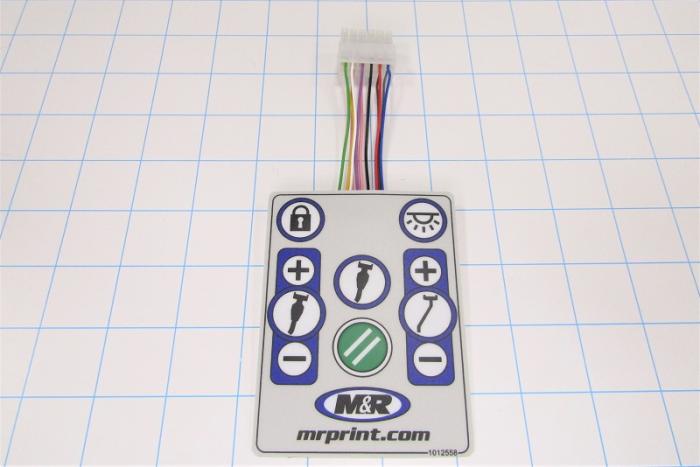 HEAD MEMBRANE SWITCHES PLATE