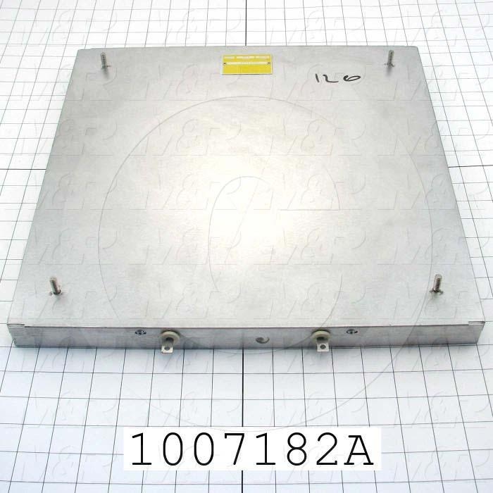 Heat Panel, 16"x16", 120VAC, Terminals on Side