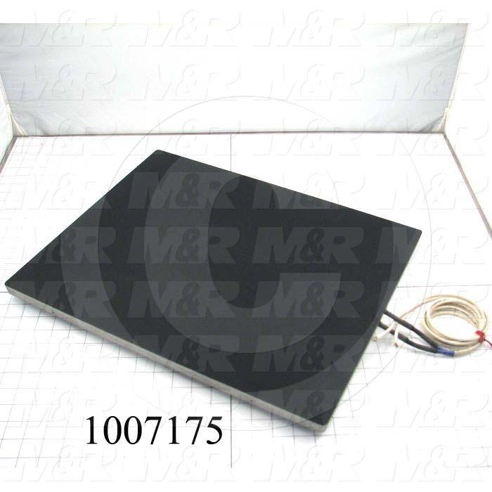 Heat Panel, 16"x20", 3200W, 14A @ 230VAC