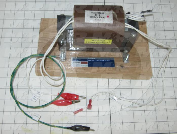 HIGH VOLT.TRANSF.FOR UV SYS.