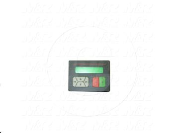 HMI Panel, 3.5", 1 Line 16 Charactors Display, 24V