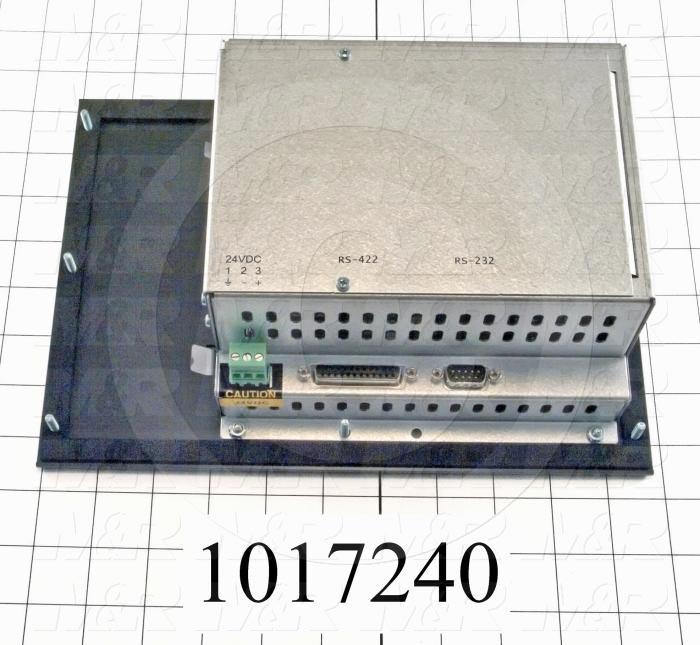 HMI Panel, 3.5", Alphanumeric, 16 Colors Backlit LCD, 24VDC, RS232