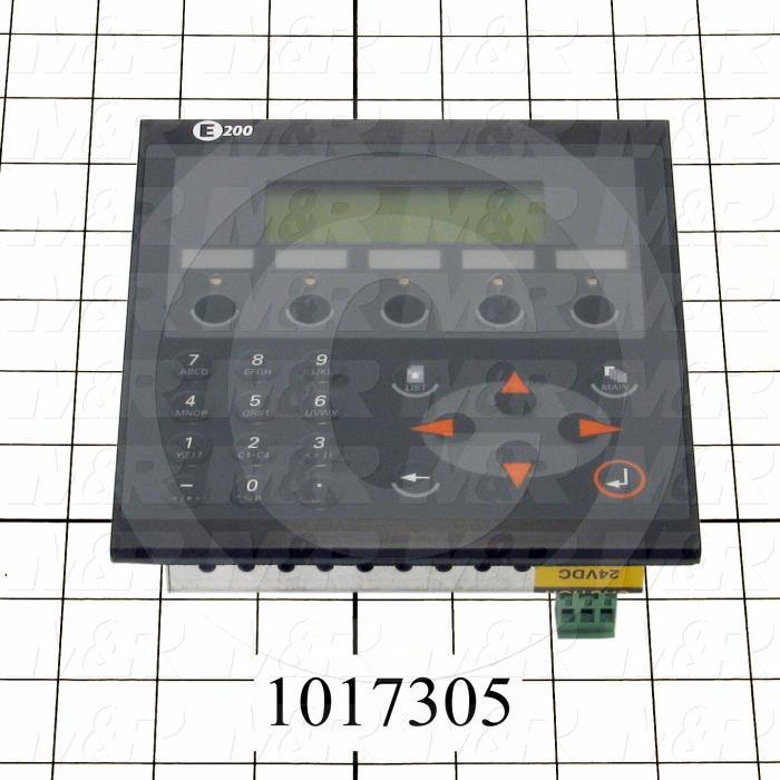 HMI Panel, 3.5", Alphanumeric, 4 Lines Display, 24VDC, RS232, RS422