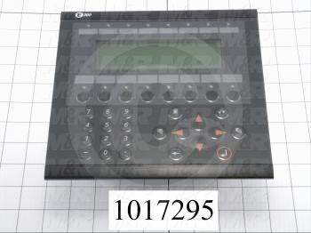 HMI Panel, 3.5", Alphanumeric, 4 Lines Display, 24VDC, RS232, RS422