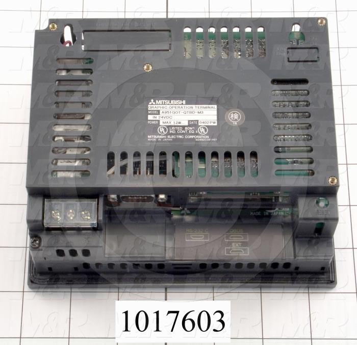 HMI Panel, 6", Touch Screen, TFT Color, 24VDC, Bus COM