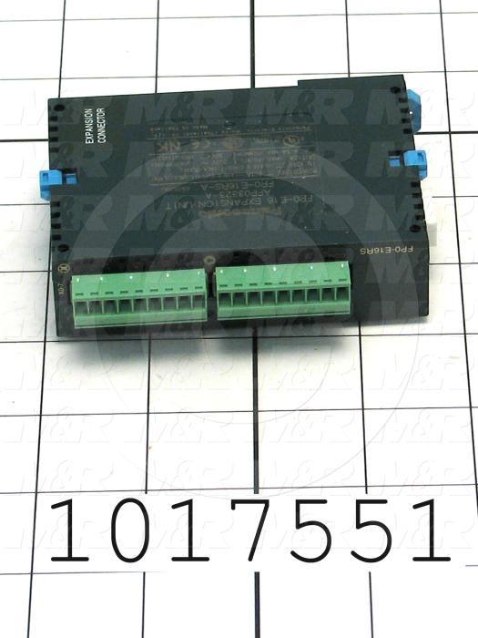 I/O Module, 8 Inputs, 8 Outputs, Relay, FP-E Series