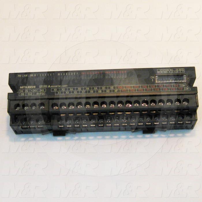 I/O Module, CCLink, 16 Inputs, DC, 16 Outputs, Transistor Sink