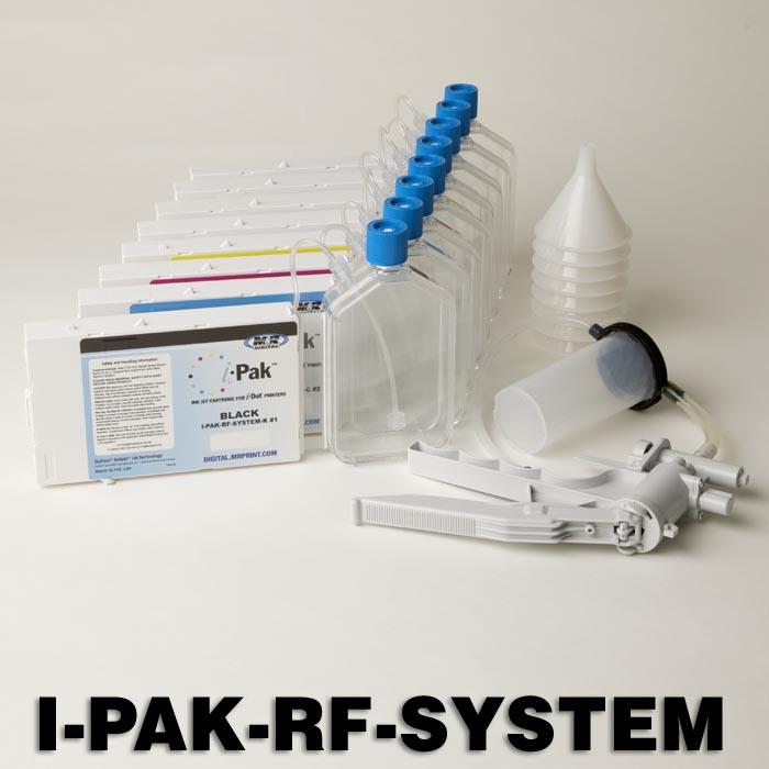 i-Pak Bulk Ink System, 8 cartridges, Priming Pump and Funnels