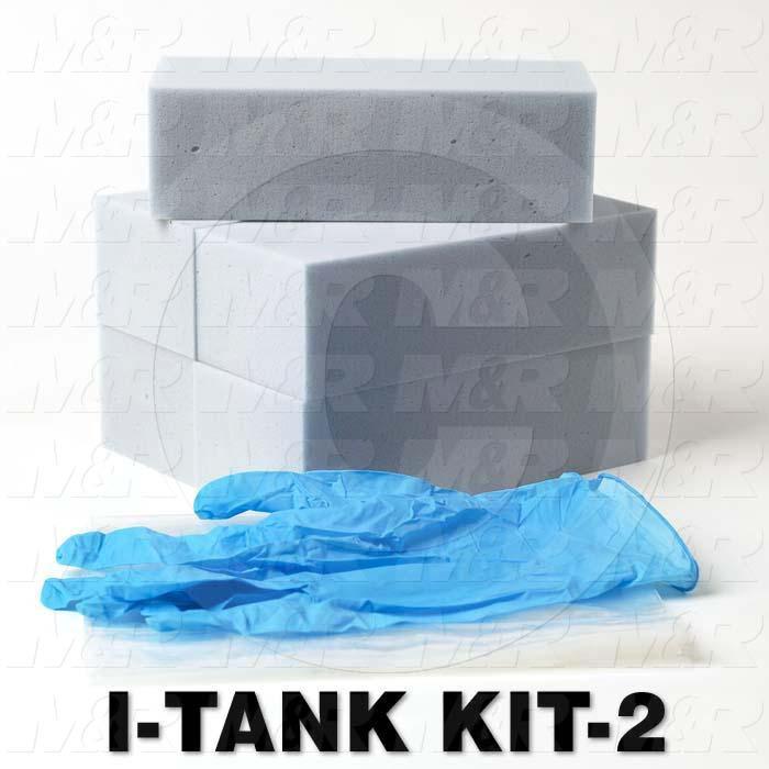 i-Tank, Refill Kit for i-Dot, 5 Refills, Gloves