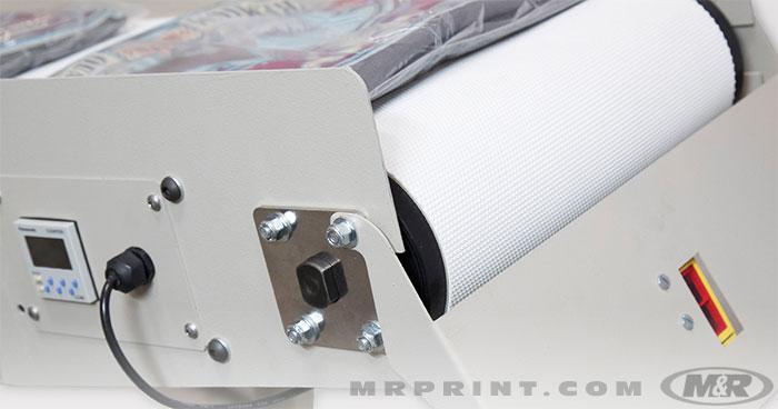 Optional automatic off-load counter stops the belt at the user defined product count