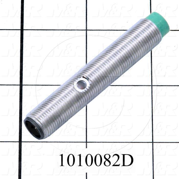 Inductive Proximity Switch, Round,12mm Diameter, 4 Wire NPN, NO+NC, 10-30VDC, Unshielded