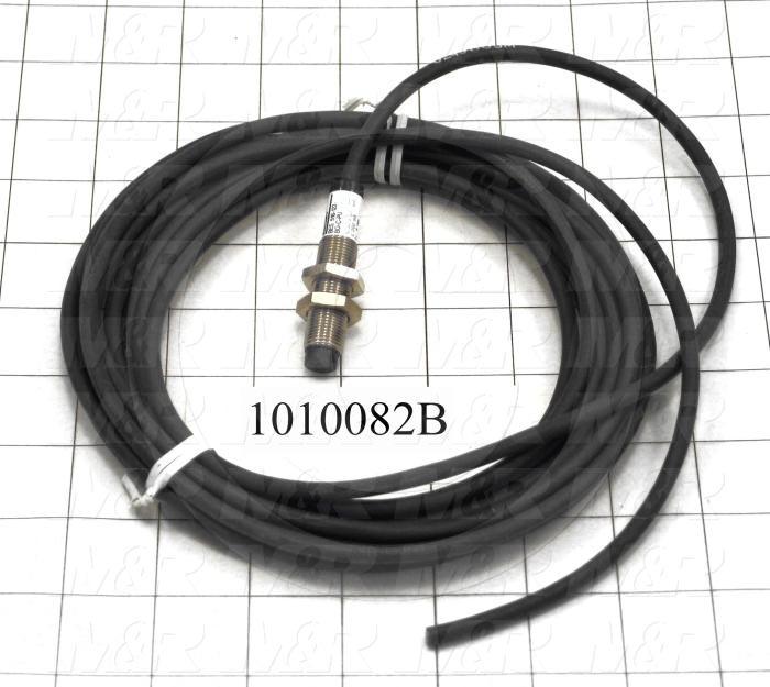 Inductive Proximity Switch, Round,12mm Diameter, Sensing Range 4mm, 4 Wire NPN, NO+NC, 10-30VDC