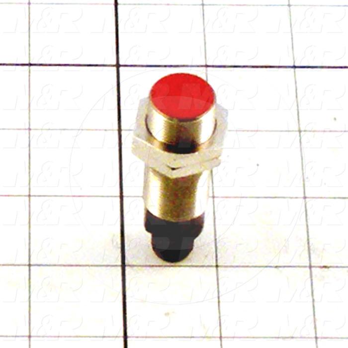 Inductive Proximity Switch, Round,18mm Diameter, Sensing Range 8mm, 3 Wire NPN, Normally Open, 10-30VDC