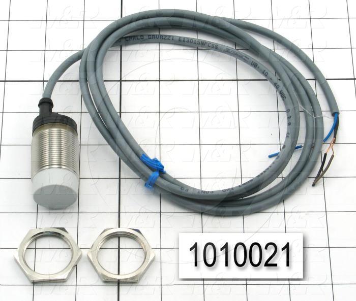 Inductive Proximity Switch, Round,30mm Diameter, Normally Close