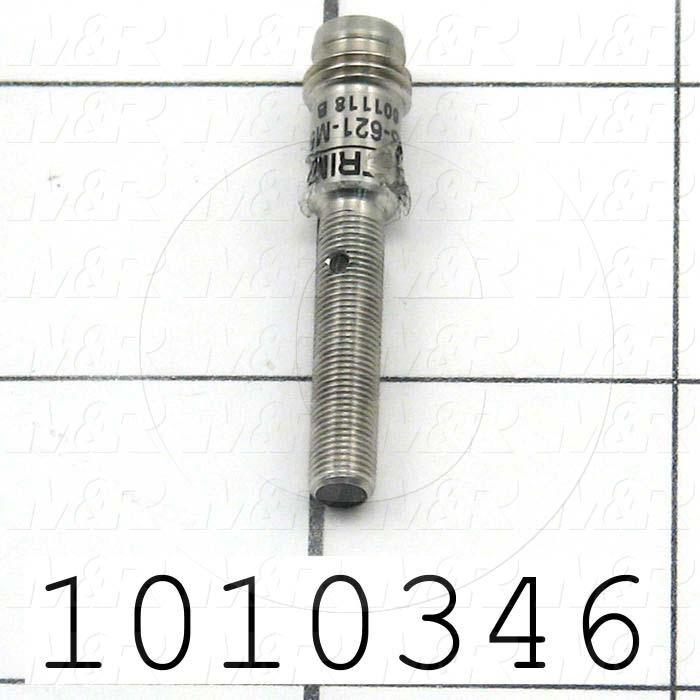 Inductive Proximity Switch, Round, 5mm Diameter, Sensing Range 1.5mm, NPN, 10-30VDC, Quick Disconnect Connector