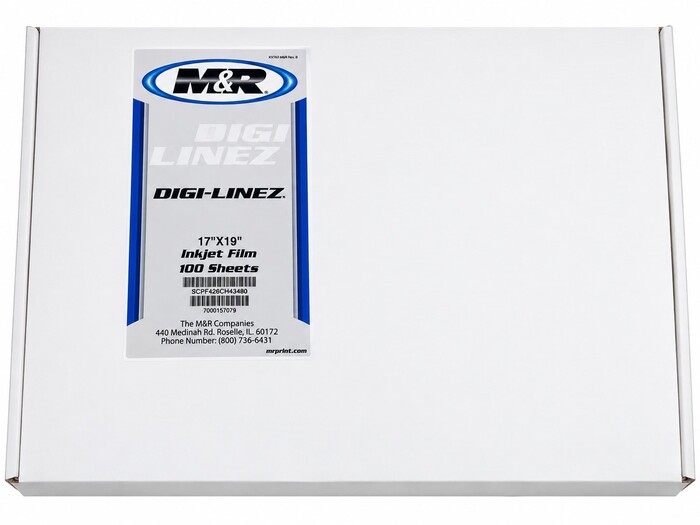 INKJET FILM 17" X 19" 100/PK