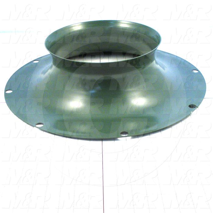 Inlet Cone, 16" Wheel Diameter, 500F Temperature Rating