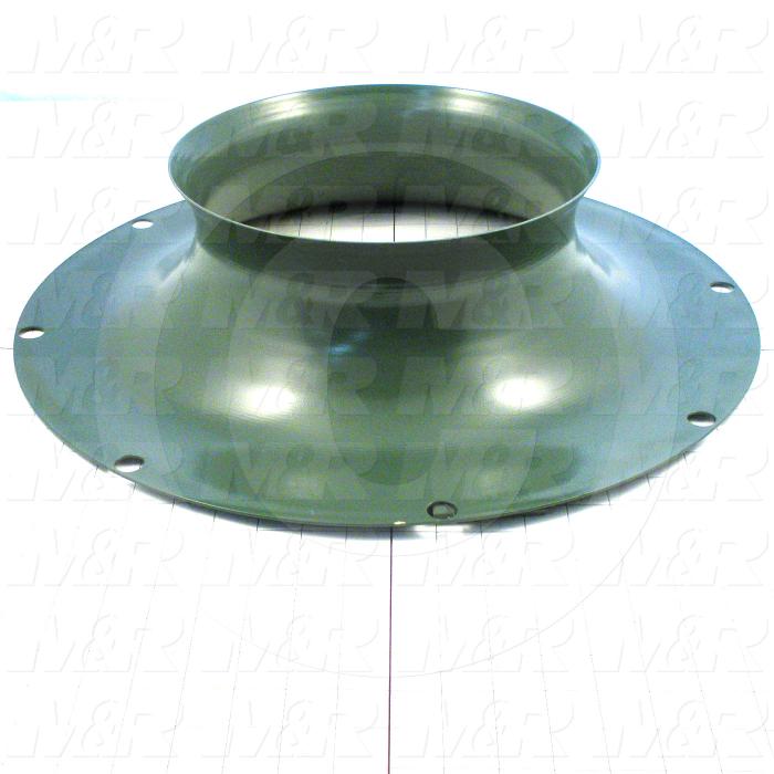 Inlet Cone, 16" Wheel Diameter, 500F Temperature Rating