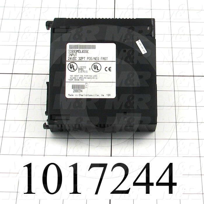 Input Module, 32 Inputs, 24VDC Positive/Negative Logic, 90-30 Series