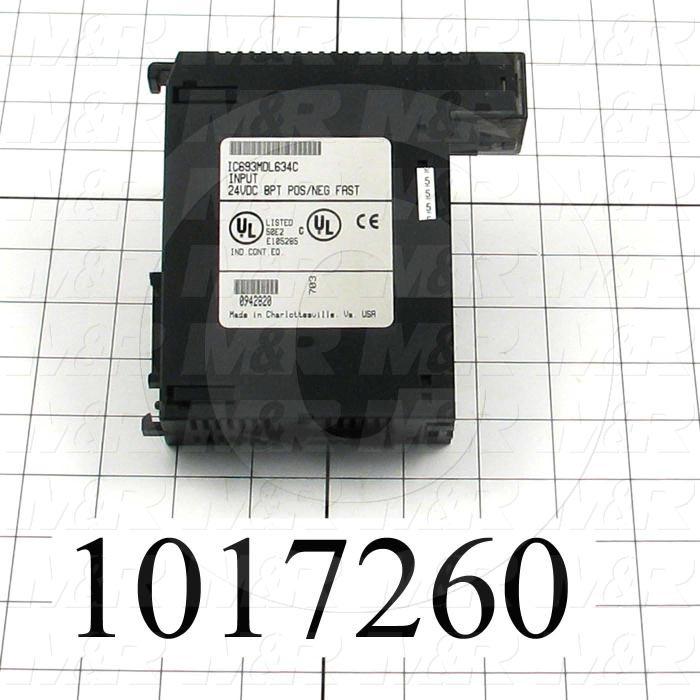 Input Module, 8 Inputs, 24VDC, 90-30 Series, Negative/Positive Common