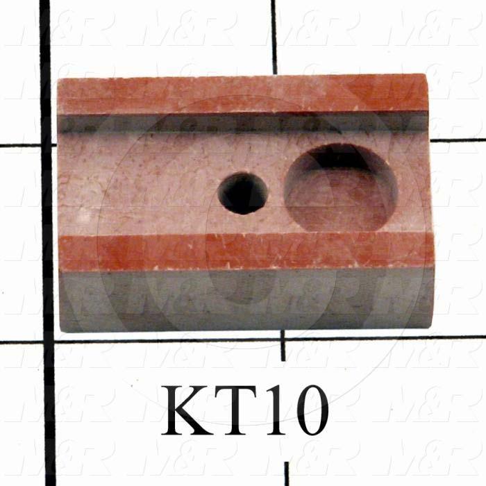 Insulators, High Voltage, 1.00", 1.63", 0.50", GPO-3 Fiberglass