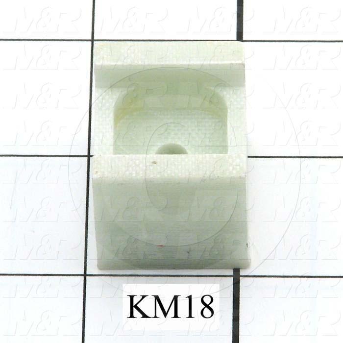 Insulators, Lamp Holder, 1.13", 1", 1", Glass Silicone, Type G7