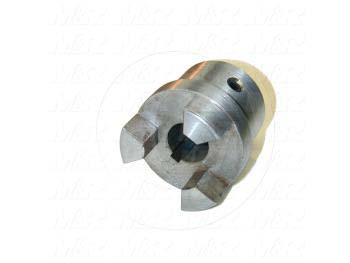 Jaw Type Coupling, Hub # 1 Bore 0.75", Hub # 1 Outer Diameter 1.75", Steel Hub Material, Clamping Style Keyway & Set Screw