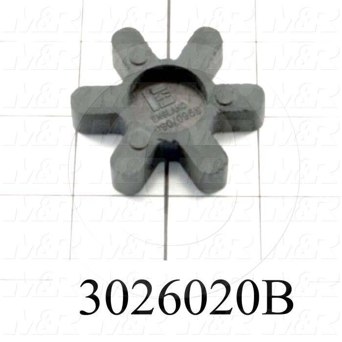 Jaw Type Coupling, Spider, Buna-N Spider Material