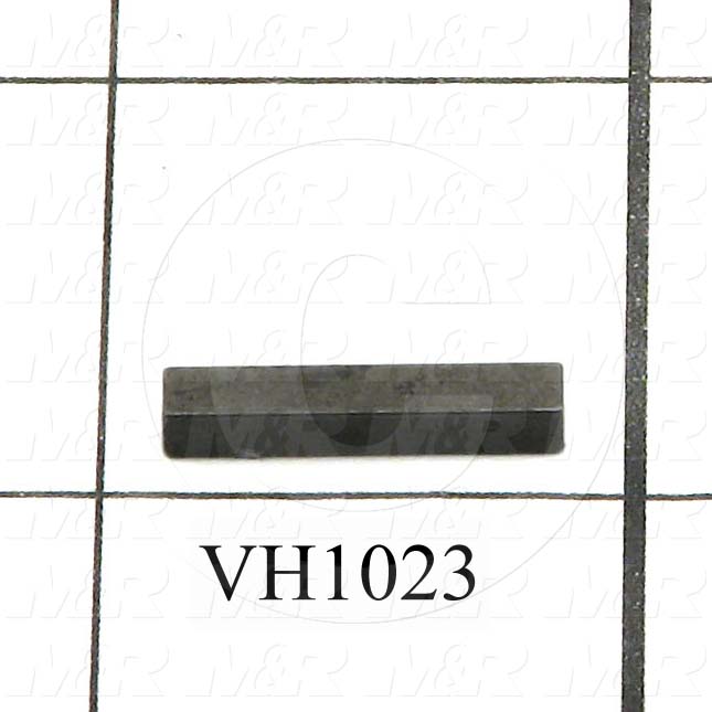 Keys, Square Key, 1/8" Square Size, 0.75" Length