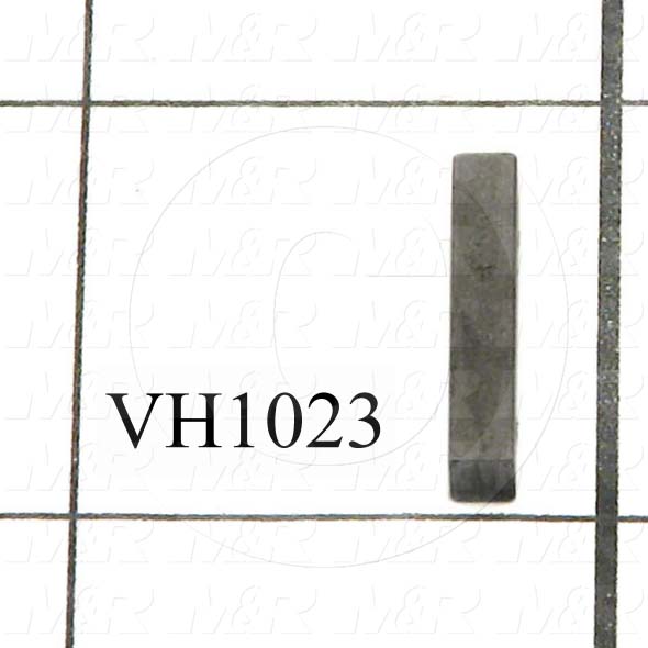 Keys, Square Key, 1/8" Square Size, 0.75" Length