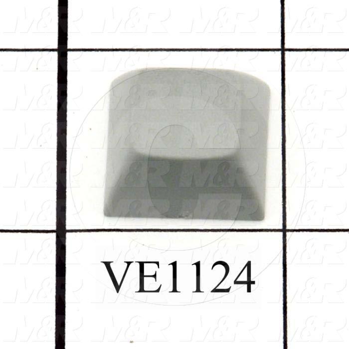 Keytop, Square, Push On, Used On SM2100 Controller Notes