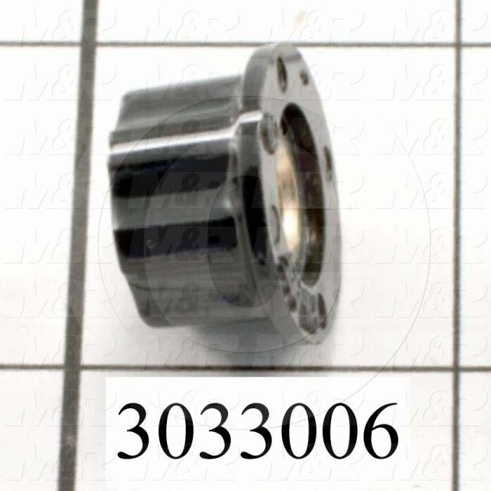 Knobs, Control, Blind Hole, 0.250" Hole Diameter, Plastic Material