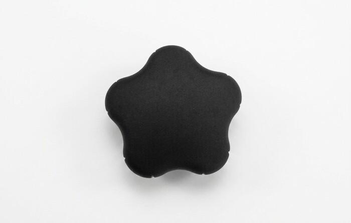 Knobs, Five Arm, Threaded Hole, M10 Thread Size, 30 mm Knob Length, Part for Poland Kruzer, Plastic Material