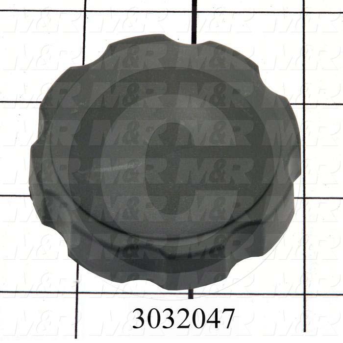 Knobs, Multi Lobe, Threaded Hole, 5/16-18 Thread Size, Plastic Material