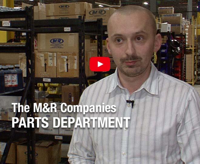 Our parts manager, Kris Bochanek, talks about the parts picking process and workflow.