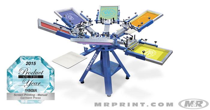 KRUZER&trade; Manual Screen Printing Press