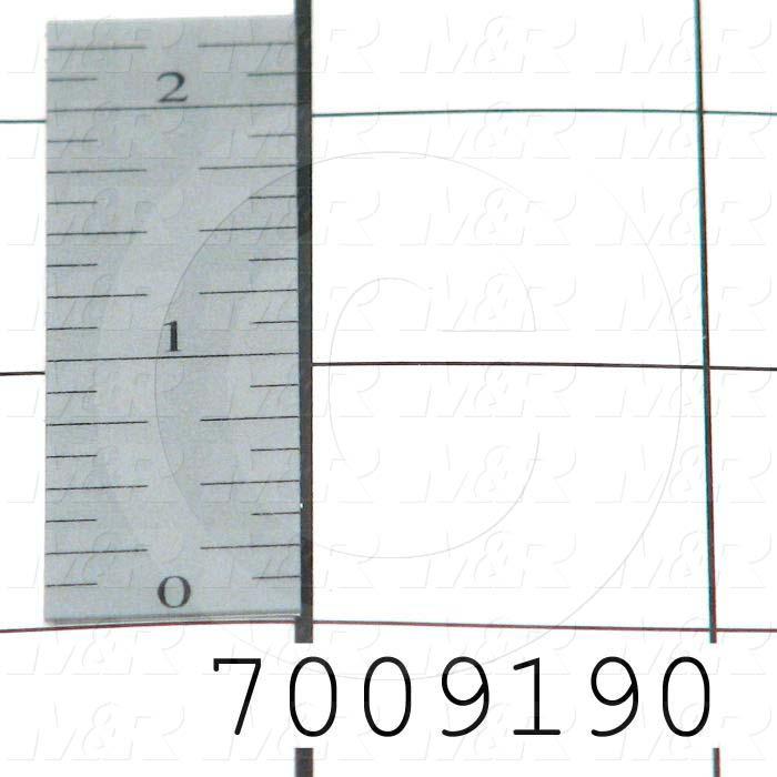 LABEL WITH REVERSE SCALE