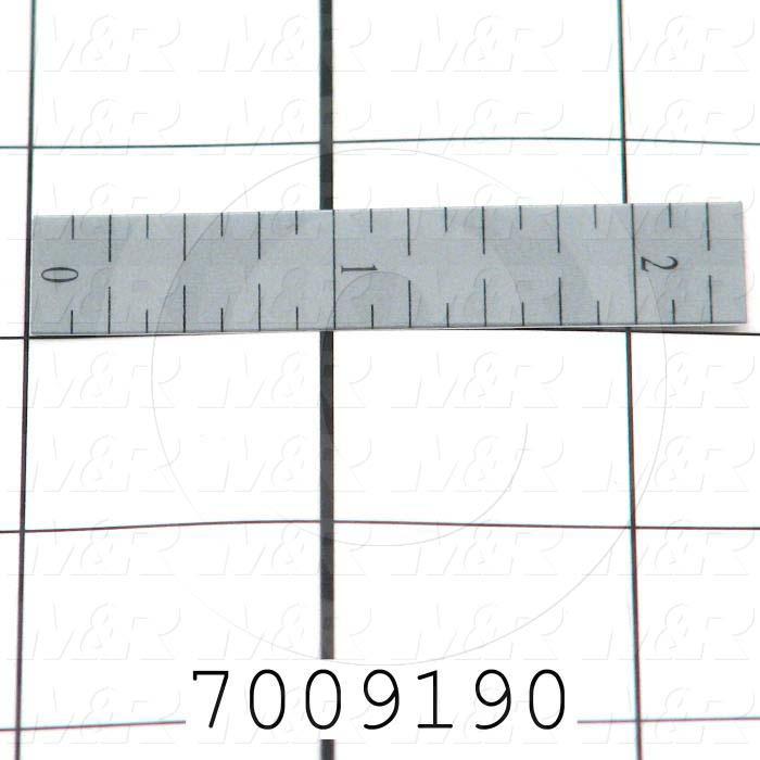 LABEL WITH REVERSE SCALE