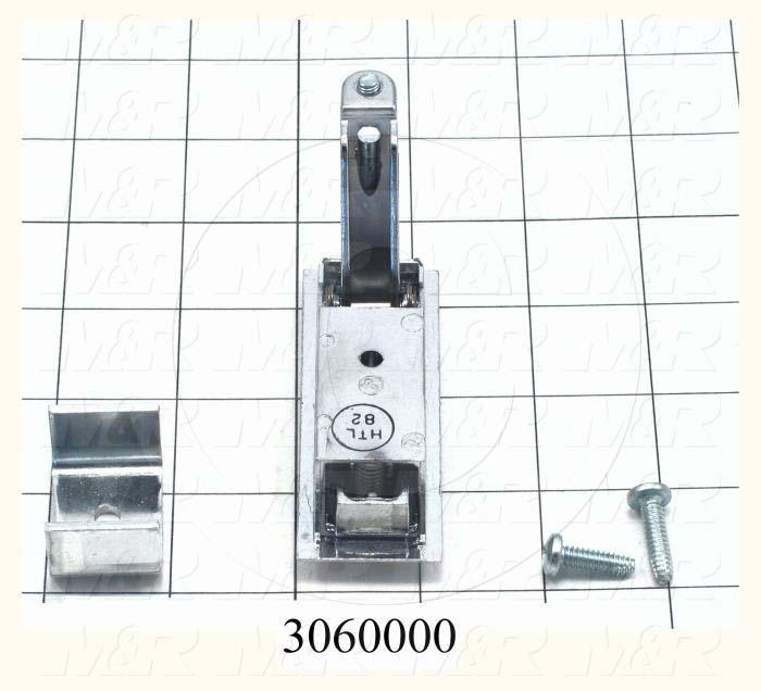 Latches, Compression Trigger Latch, 0.75"-1.25" Latching Distance, 4.00 in. Overall Length, 1.18" Width, 1.875" Thickness, Steel, Chrome Finish