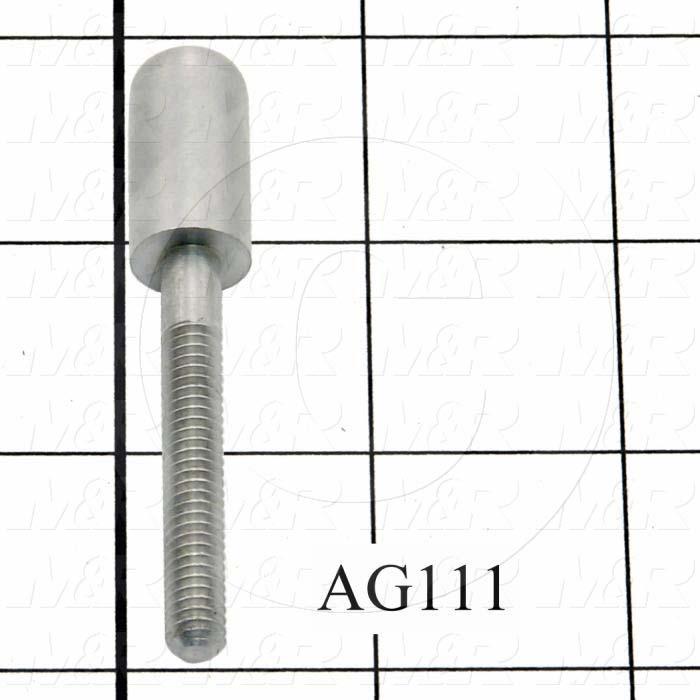 Latches, Frame Latch Assembly AG109, Plunger, 0.75"-1.25" Latching Distance, 2.88" Overall Length, Steel, Hard Chromium Finish, Case Harden 40-50C