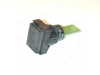 LED Readout Switch, Indicator 7-Segment, 1.9VDC, 15mA