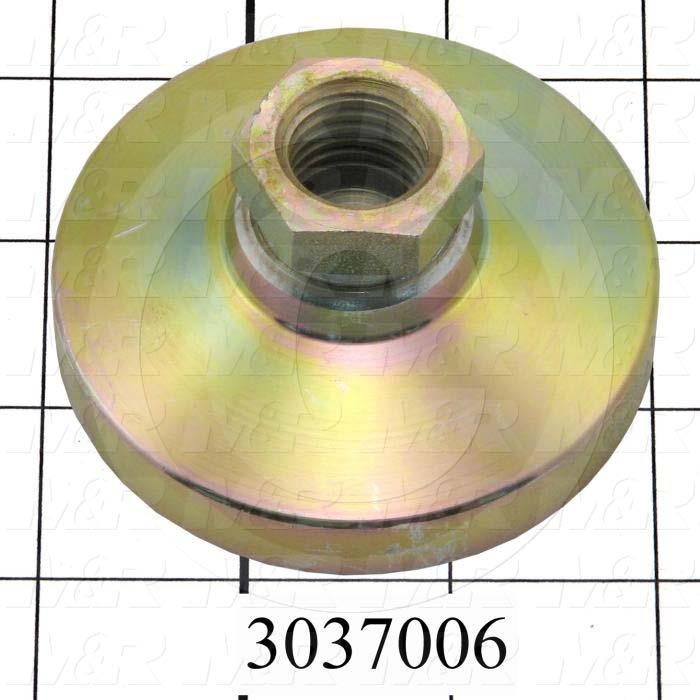 3037006 Leveling Devices, Threaded Swivel Socket Type, 3/410 Thread