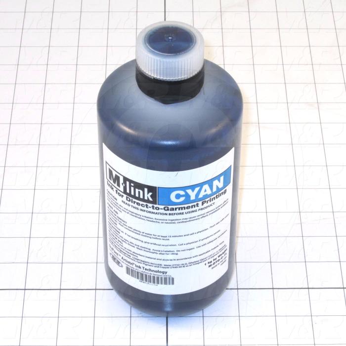 M-Link Ink, Cyan Color, 1 Lter Size