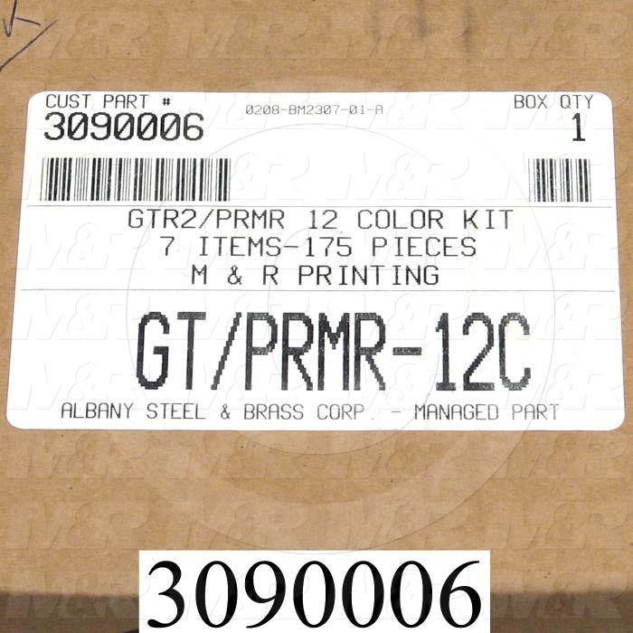 Machine Hardware Package, Machine Type GTR 2 / Premier 12 Colors