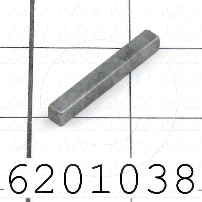 MACHINE KEY 3/16"SQ.UNDERSIZED