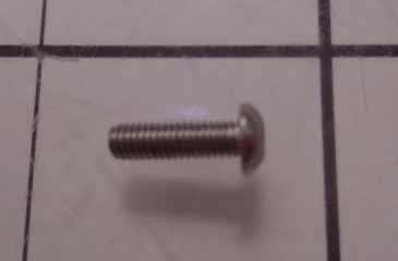 Machine Screws, Button Head, Stainless Steel 316, Thread Size M10 X 1.5, Screw Length 25mm, Full Thread Length, Right Hand, Black