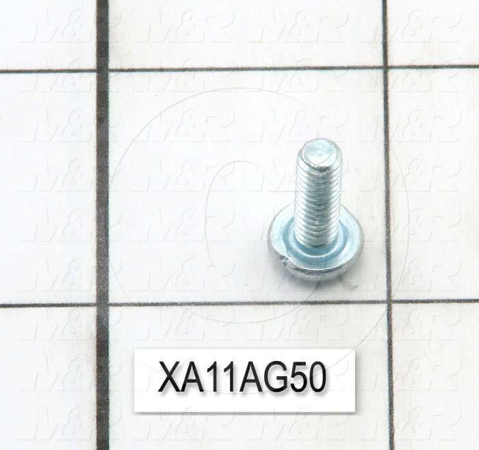 Machine Screws, Button Head, Steel, Thread Size 8-32, Screw Length 1/2 in., Full Thread Length, Right Hand, Zinc