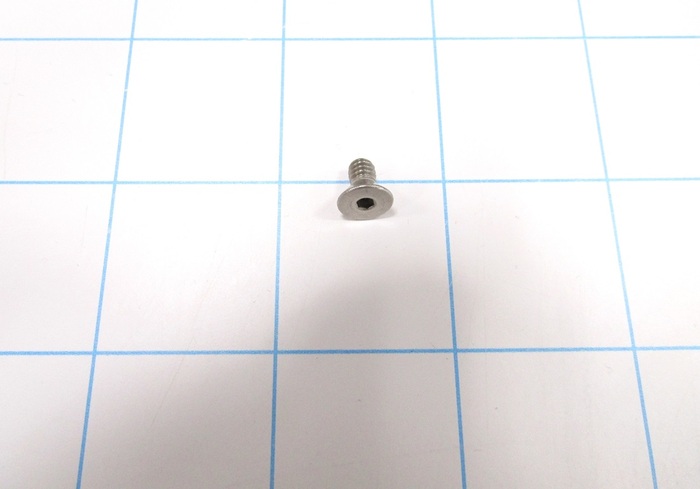 Machine Screws, Flat Head, Stainless Steel, Thread Size 8-32, Screw Length 5/16 in., Right Hand