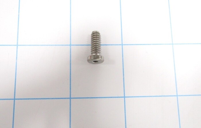Machine Screws, Low Socket Head, Stainless Steel 316, Thread Size 10-24, Screw Length 1/2 in., Full Thread Length, Right Hand