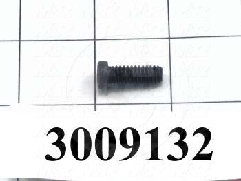 Machine Screws, Low Socket Head, Steel, Thread Size 1/4-20, Screw Length 3/4", Full Thread Length, Right Hand, Black Oxide